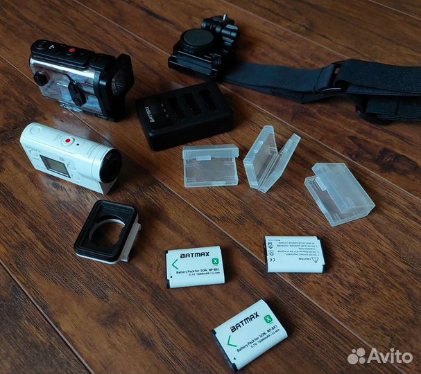 Экшн камера sony hdr as300