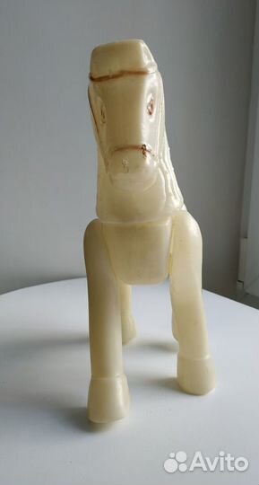 Лошадь, лошадка пластик игрушка СССР