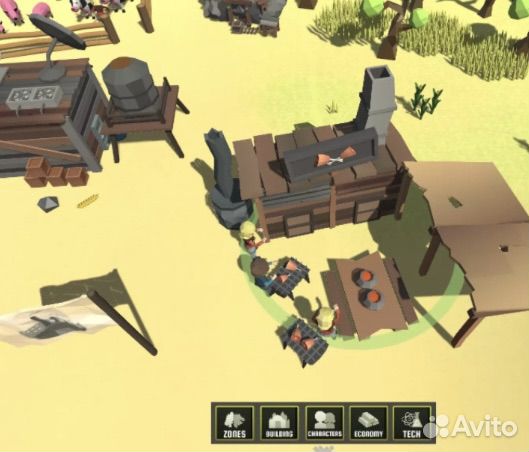 Готовый проект Unity: Colony Simulator