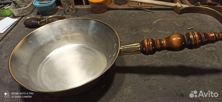 Латунный таз для варенья