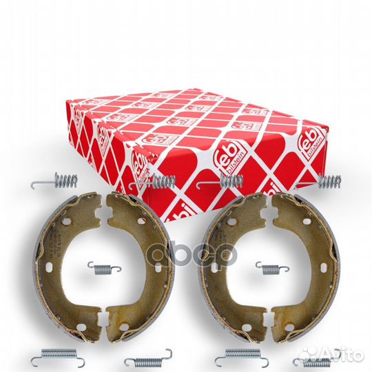 Колодки тормозные барабанные зад LCV 34314