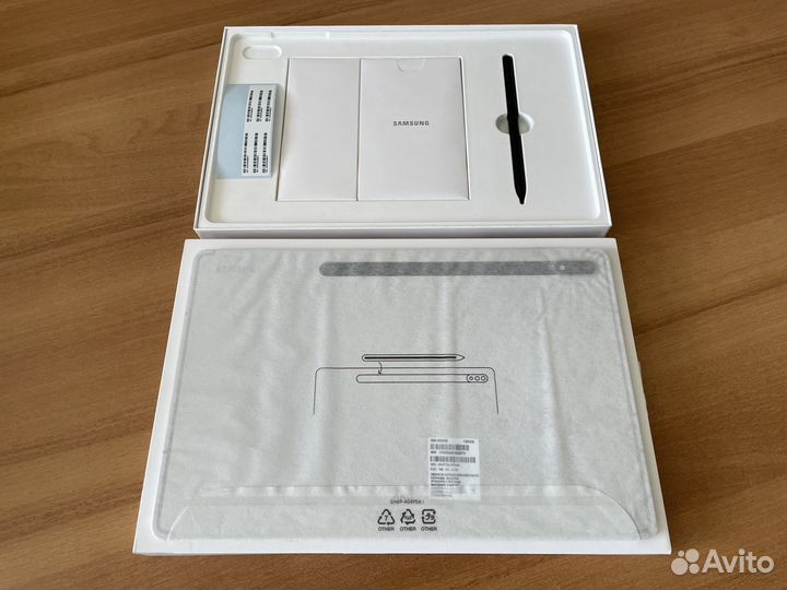 Samsung Galaxy Tab S8+ 5G 128GB Silver (Новый/EAC)