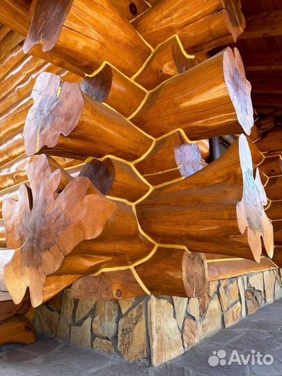 Срубы домов и бань