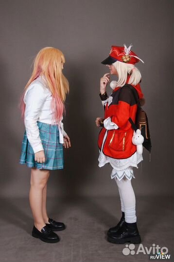 Косплей Кли геншин