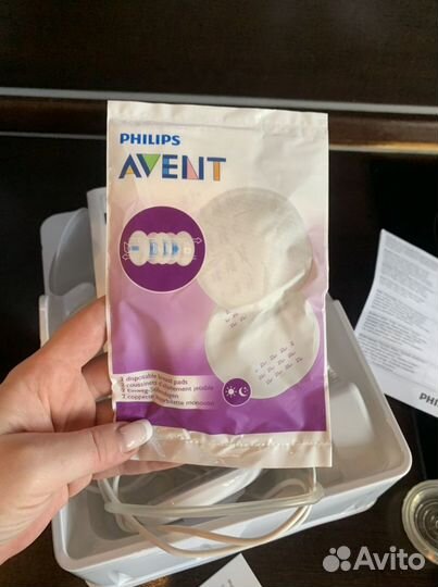 Молокоотсос avent электрический