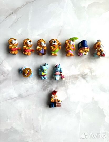 Киндер сюрприз 90-х игрушки из киндера ретро