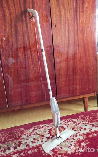 Швабра с распылителем + комплект сменных тряп. (5)