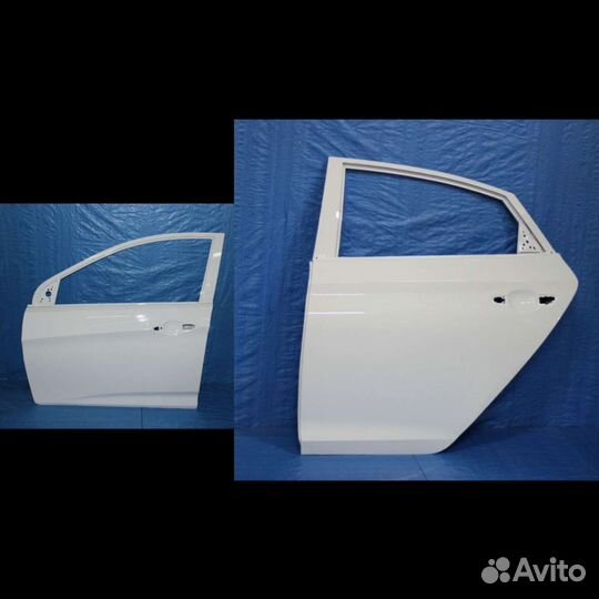 Дверь задняя Hyundai Solaris 2010 +