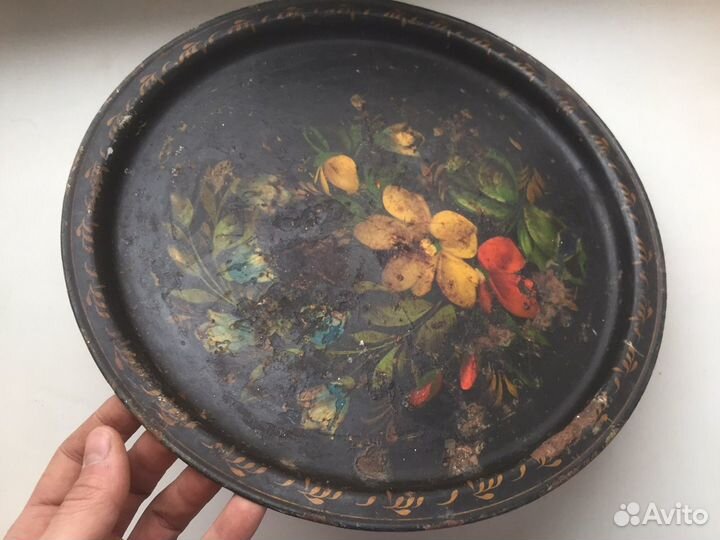 Поднос СССР старинный