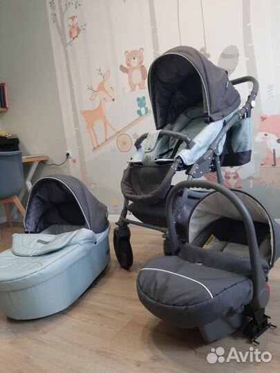 Коляска rico basic bella 3 в 1