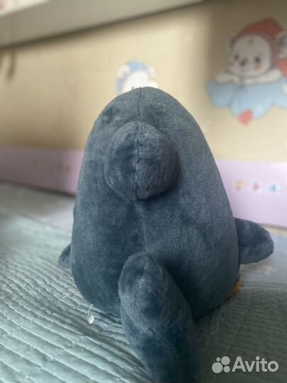 Мягкая игрушка котик в акуле