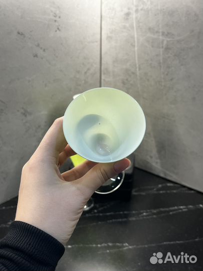 Набор бокалов для мартини Crystalex Praline green