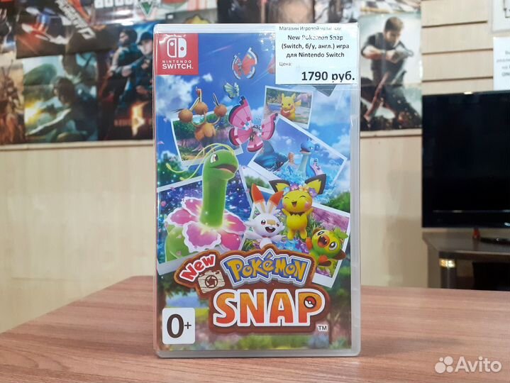 New Pokemon Snap (Switch, б/у, англ.)