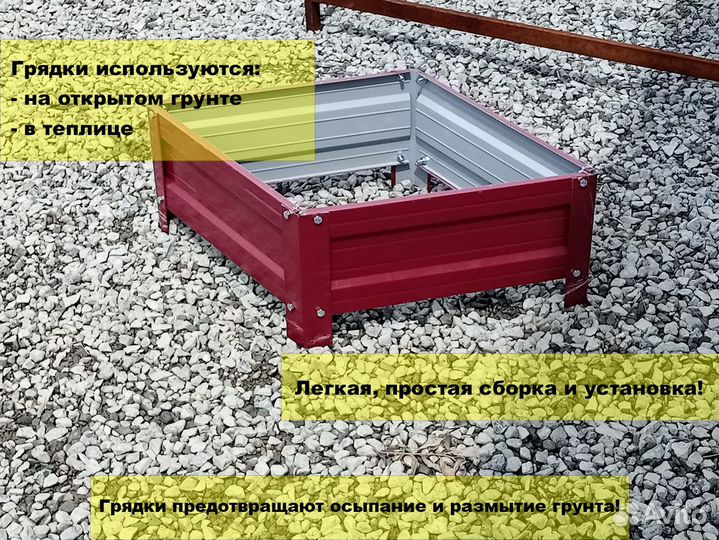 Грядки оцинкованные