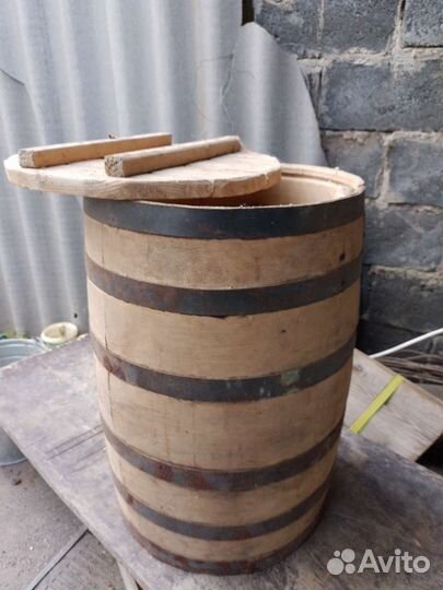 Бочка дубовая