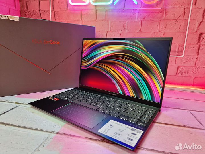 Ноутбук Asus Zenbook Ryzen 5 SSD IPS FullHD 14
