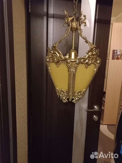 Бронза люстра СССР