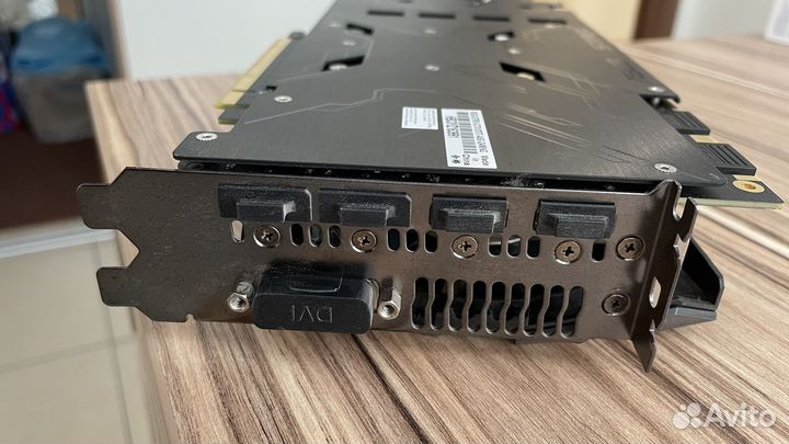 Видеокарта GeForce GTX 1070TI asus ROG strix 8GB