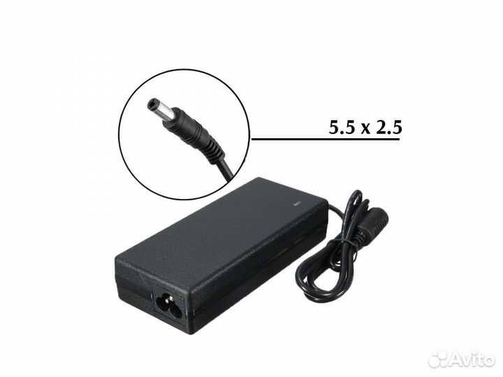Блок питания для ноутбуков Asus 19V 4.74A 90W (5.5