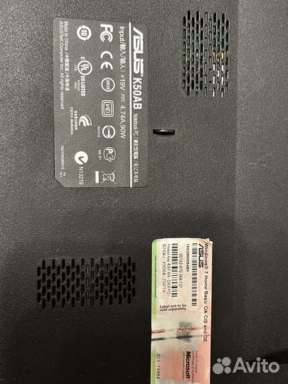 Ноутбук asus