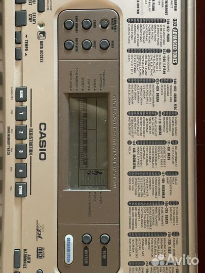 Синтезатор casio ctk 900
