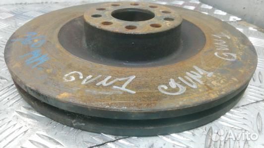 Диск тормозной передний volkswagen phaeton 1 (GVN0