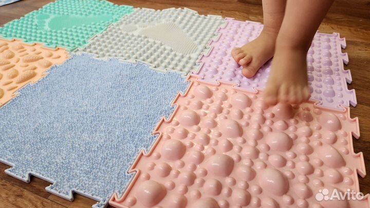 Детский ортопедический коврик пазл