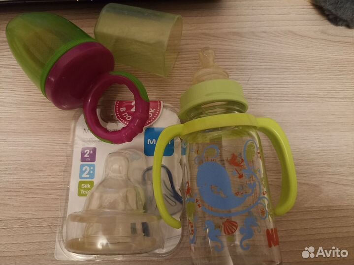 Ниблер, бутылочка - стекло, соска новая