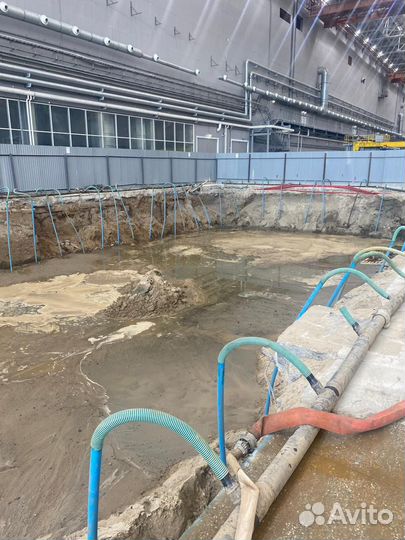 Водопонижение иглофильтрами