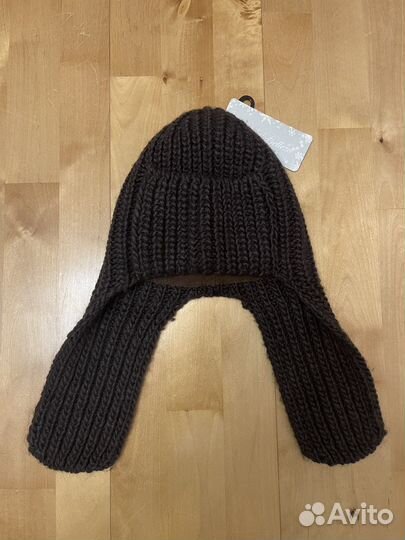 Шапка ушанка зимняя женская