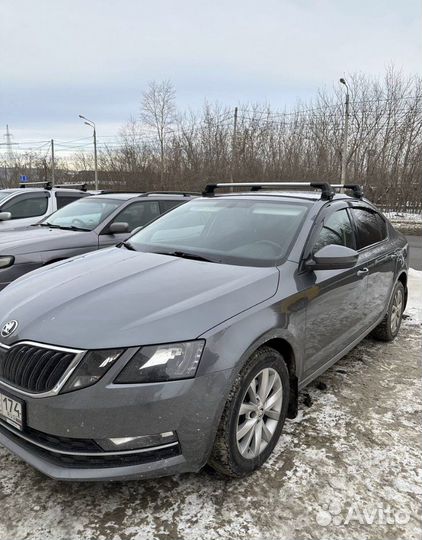Багажник на крышу skoda octavia а7
