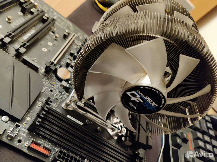 Msi raider x299+i7 7800x+zalman cnps 9900