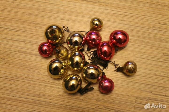 Елочные игрушки времен СССР