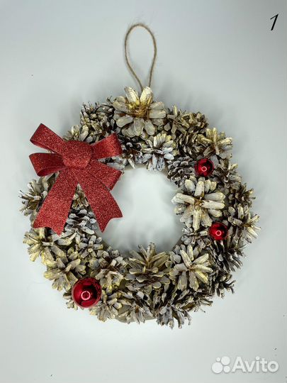 Новогодний рождественский венок