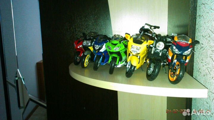 Модель мотоцикла 1:12