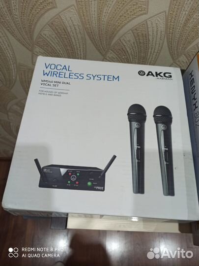 Радиосистема вокальная AKG WMS40 Mini2 Vocal