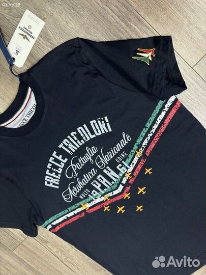 Футболка мужская Aeronautica Militare синий