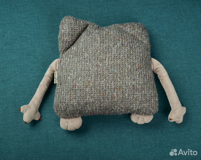 Игрушка вязаная кот