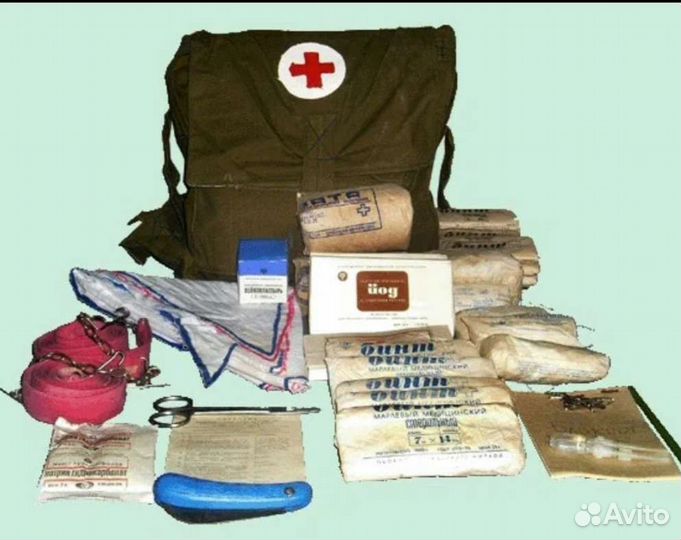 Складной нож военного фельдшера СССР