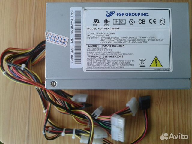Блок питания fsp group atx 300gtf схема