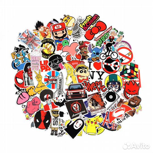 Наклейки, стикеры