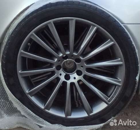 Диски мерседес Amg r20 зимняя резина Continental