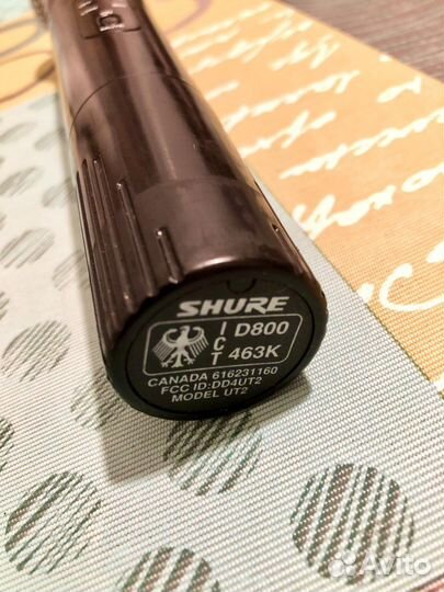 Радиомикрофон shure sm58 usa