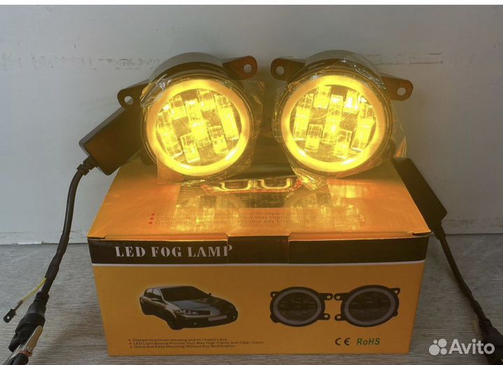 Противотуманные фары на Форд-Рено-Сузуки 70W