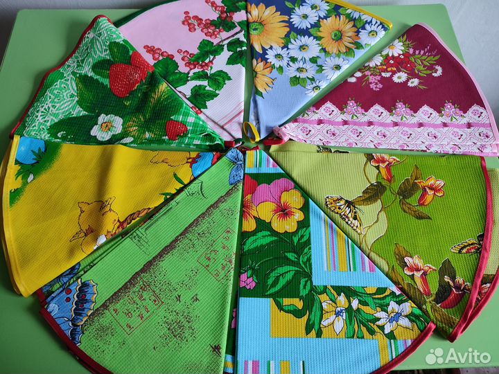 Новый набор вафельных полотенец для кухни