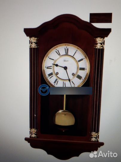 Часы с маятником и боем Hermle Германия