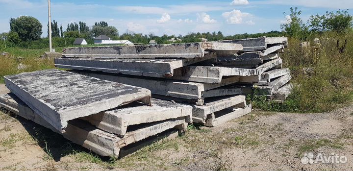 Плита перекрытия плиты бу