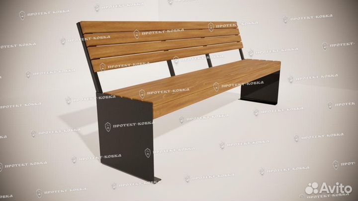 Скамейка уличная Урбан (лофт)