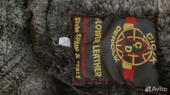 Дубленка мужская,в отличном состоянии, торг