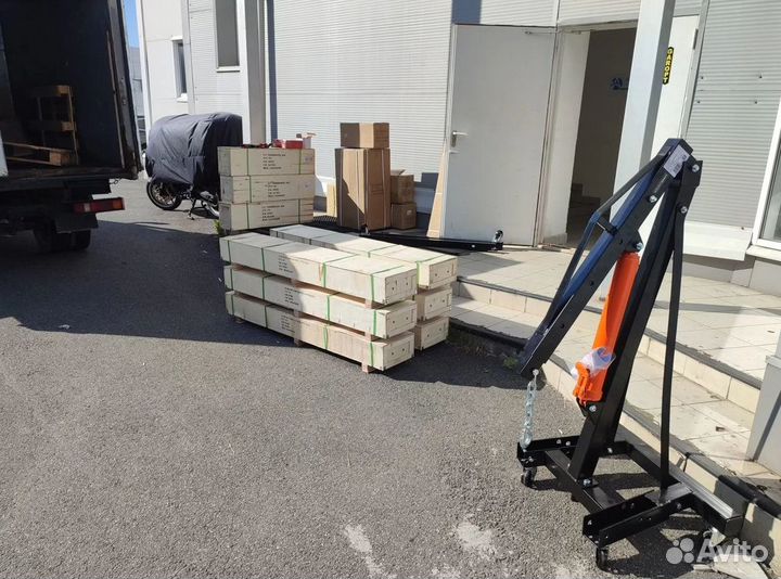 Кран гидравлический гаражный гусь 2 тонны